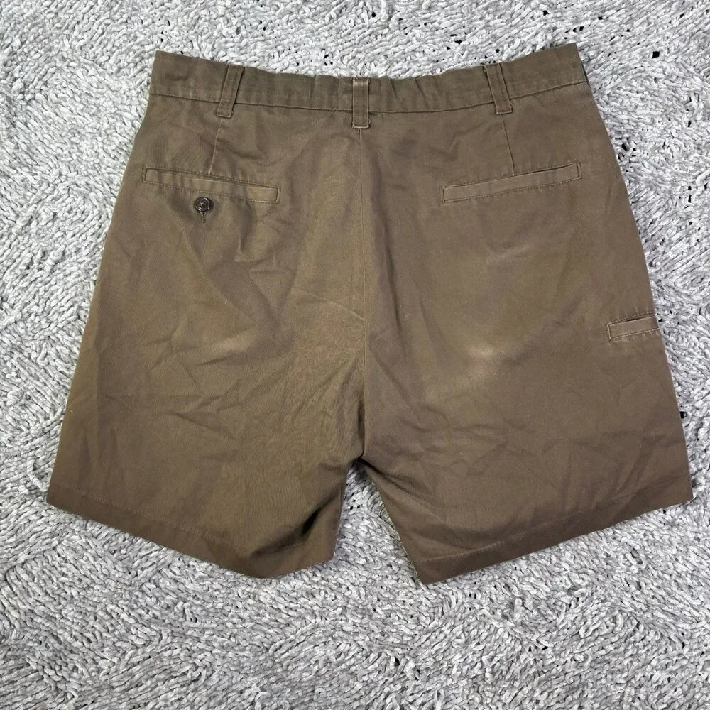 UPS Wearguard Employee Shorts Lot of 2 Mens 34 Brown Cargo Utility Workwear
